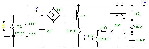 schematic #1 --- the main circuit