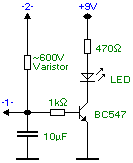 schematic #2 --- voltage regulation circuit